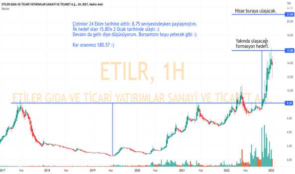 ETILR için analizim hazır :) - ETILER GIDA